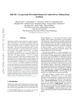 TalkVid: A Large-Scale Diversified Dataset for Audio-Driven Talking Head Synthesis