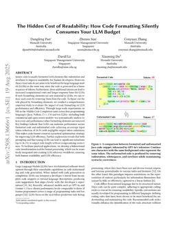 The Hidden Cost of Readability: How Code Formatting Silently Consumes Your LLM Budget