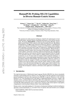 HumanPCR: Probing MLLM Capabilities in Diverse Human-Centric Scenes
