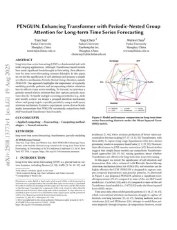 PENGUIN: Enhancing Transformer with Periodic-Nested Group Attention for Long-term Time Series Forecasting