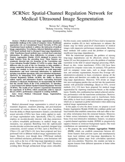 SCRNet: Spatial-Channel Regulation Network for Medical Ultrasound Image Segmentation