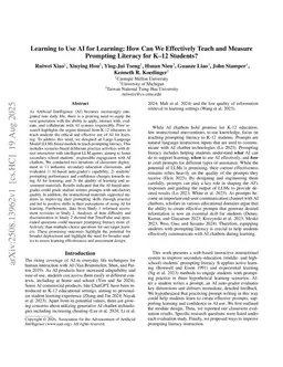 Learning to Use AI for Learning: Teaching Responsible Use of AI Chatbot to K-12 Students Through an AI Literacy Module