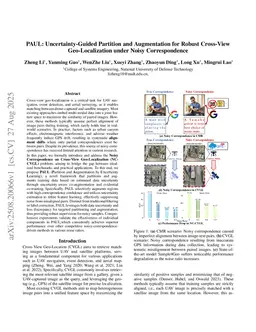 PAUL: Uncertainty-Guided Partition and Augmentation for Robust Cross-View Geo-Localization under Noisy Correspondence