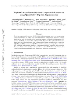 ArgRAG: Explainable Retrieval Augmented Generation using Quantitative Bipolar Argumentation