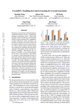 CrystalICL: Enabling In-Context Learning for Crystal Generation