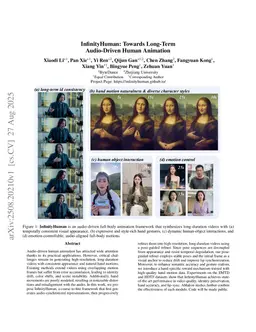 InfinityHuman: Towards Long-Term Audio-Driven Human