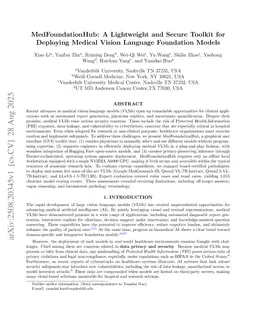 MedFoundationHub: A Lightweight and Secure Toolkit for Deploying Medical Vision Language Foundation Models
