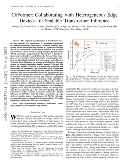 CoFormer: Collaborating with Heterogeneous Edge Devices for Scalable Transformer Inference