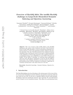 Overview of BioASQ 2024: The twelfth BioASQ challenge on Large-Scale Biomedical Semantic Indexing and Question Answering