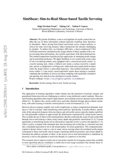 SimShear: Sim-to-Real Shear-based Tactile Servoing