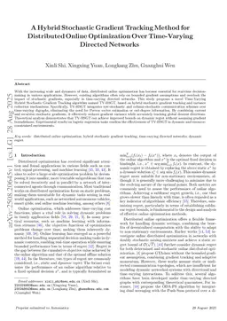 A Hybrid Stochastic Gradient Tracking Method for Distributed Online Optimization Over Time-Varying Directed Networks