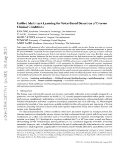 Unified Acoustic Representations for Screening Neurological and Respiratory Pathologies from Voice