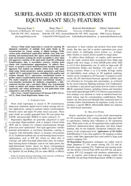 Surfel-based 3D Registration with Equivariant SE(3) Features