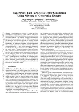 ExpertSim: Fast Particle Detector Simulation Using Mixture-of-Generative-Experts