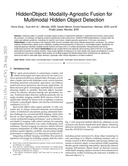 HiddenObject: Modality-Agnostic Fusion for Multimodal Hidden Object Detection
