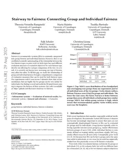 Stairway to Fairness: Connecting Group and Individual Fairness