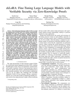 VeriLoRA: Fine-Tuning Large Language Models with Verifiable Security via Zero-Knowledge Proofs