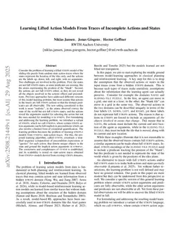 Learning Lifted Action Models From Traces of Incomplete Actions and States