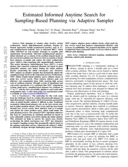 Estimated Informed Anytime Search for Sampling-Based Planning via Adaptive Sampler