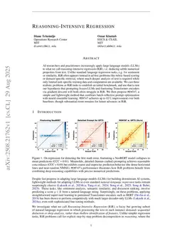 Reasoning-Intensive Regression