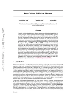 Tree-Guided Diffusion Planner