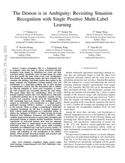 The Demon is in Ambiguity: Revisiting Situation Recognition with Single Positive Multi-Label Learning