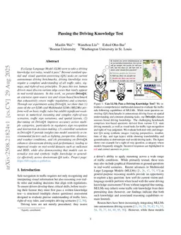 DriveQA: Passing the Driving Knowledge Test