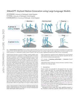 SMooGPT: Stylized Motion Generation using Large Language Models
