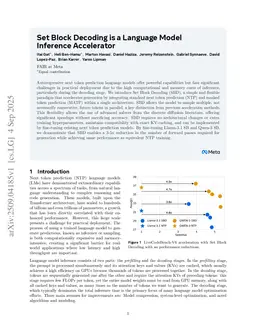Set Block Decoding is a Language Model Inference Accelerator