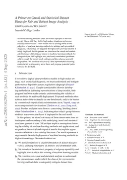A Primer on Causal and Statistical Dataset Biases for Fair and Robust Image Analysis