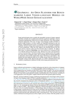 GeoArena: An Open Platform for Benchmarking Large Vision-language Models on WorldWide Image Geolocalization