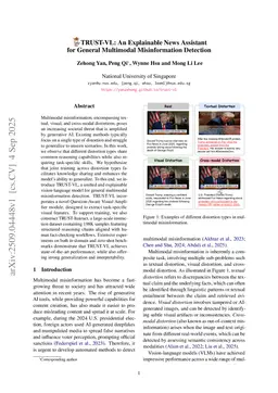 TRUST-VL: An Explainable News Assistant for General Multimodal Misinformation Detection