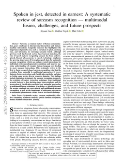 Spoken in Jest, Detected in Earnest: A Systematic Review of Sarcasm Recognition -- Multimodal Fusion, Challenges, and Future Prospects