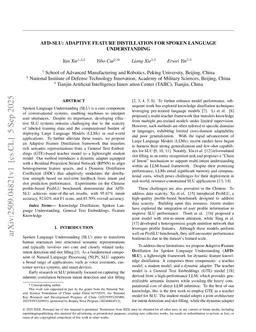 AFD-SLU: Adaptive Feature Distillation for Spoken Language Understanding