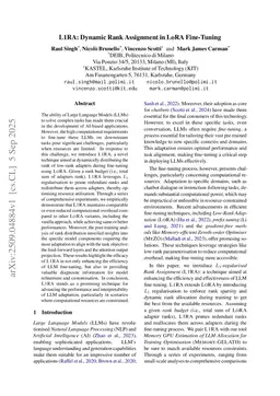 L1RA: Dynamic Rank Assignment in LoRA Fine-Tuning