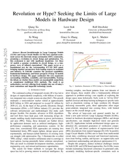 Revolution or Hype? Seeking the Limits of Large Models in Hardware Design