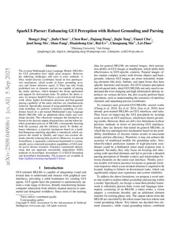 SparkUI-Parser: Enhancing GUI Perception with Robust Grounding and Parsing