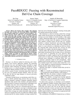 FuzzRDUCC: Fuzzing with Reconstructed Def-Use Chain Coverage