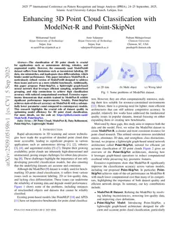 Enhancing 3D Point Cloud Classification with ModelNet-R and Point-SkipNet