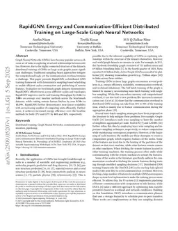 RapidGNN: Energy and Communication-Efficient Distributed Training on Large-Scale Graph Neural Networks