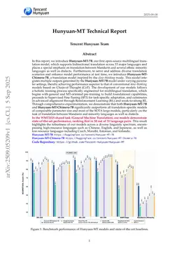 Hunyuan-MT Technical Report