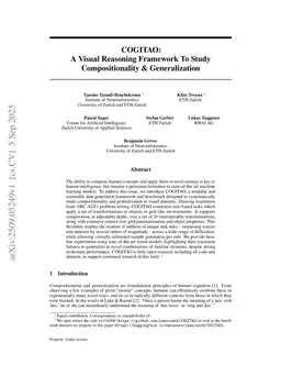 COGITAO: A Visual Reasoning Framework To Study Compositionality & Generalization