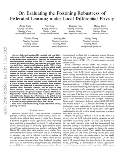 On Evaluating the Poisoning Robustness of Federated Learning under Local Differential Privacy