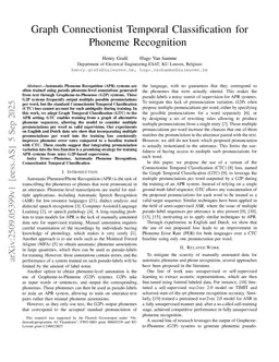 Graph Connectionist Temporal Classification for Phoneme Recognition