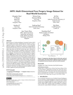 MFFI: Multi-Dimensional Face Forgery Image Dataset for Real-World Scenarios