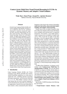 Context-Aware Multi-Turn Visual-Textual Reasoning in LVLMs via Dynamic Memory and Adaptive Visual Guidance