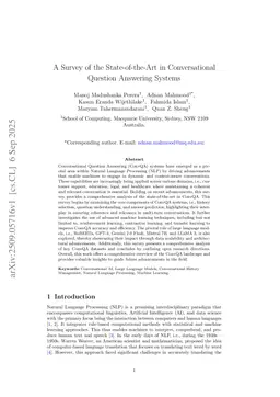 A Survey of the State-of-the-Art in Conversational Question Answering Systems