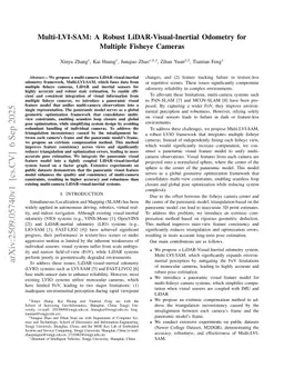 Multi-LVI-SAM: A Robust LiDAR-Visual-Inertial Odometry for Multiple Fisheye Cameras