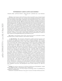 Hyperbolic Large Language Models