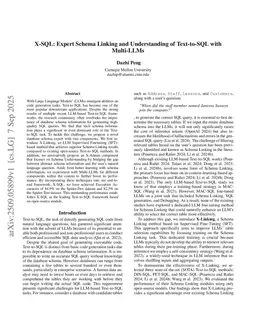 X-SQL: Expert Schema Linking and Understanding of Text-to-SQL with Multi-LLMs